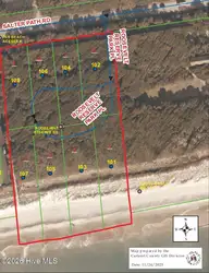 103 Lot 2 2 Roosevelt Reserve Park Lane, Pine Knoll Shores, NC 28512 — waterfront lot in Roosevelt Reserve, Pine Knoll Shores, NC, photo 11 of 11: Roosevelt Reserve - Lot Map