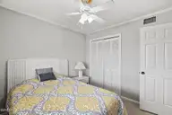 650 Cedar Point Boulevard B35, Cedar Point, NC 28584 — 1-bedroom waterfront condo in Cedar Point Villas, Cedar Point, NC, photo 9 of 27: Bedroom