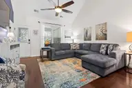 312 Bulkhead Bend, Calabash, NC 28467 — 3-bedroom condo in Beacon Townes, Calabash, NC, photo 17 of 53: Living room