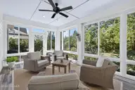 8110 Manassas Lake Lane, Leland, NC 28451 — 3-bedroom home in Brunswick Forest, Leland, NC, photo 6 of 69: Sunroom
