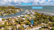 215 Harbor Drive, Morehead City, NC 28557 — 3-bedroom waterfront home in Spooners Creek, Morehead City, NC, photo 1 of 35: Aerial View