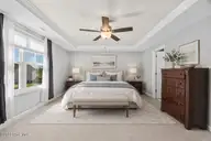 566 Transom Way, Sneads Ferry, NC 28460 — 3-bedroom home in Oyster Landing, Sneads Ferry, NC, photo 11 of 60: Master Bedroom