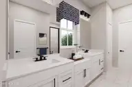324 Powis Drive NE, Bolivia, NC 28422 — 3-bedroom home in Middle Creek Village, Bolivia, NC, photo 8 of 20: Owner's Bathroom