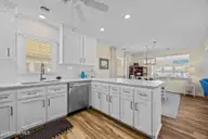 510 W Bogue Boulevard, Atlantic Beach, NC 28512 — 3-bedroom home, Atlantic Beach, NC, photo 20 of 55: open concept