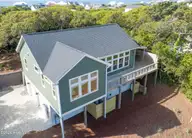 5709 E Landing Court, Emerald Isle, NC 28594 — 3-bedroom waterfront home, Emerald Isle, NC, photo 1 of 47: Front view