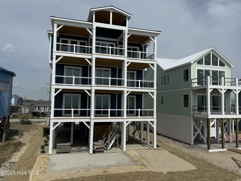Old Settlers Beach, North Topsail Beach — 8-bedroom waterfront home in Old Settlers Beach, North Topsail Beach, NC, photo 1 of 62