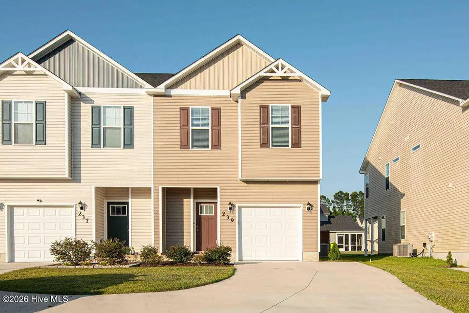 239 Shallowbag Bay Lane, Jacksonville, NC 28546 — 3-bedroom townhome in Towne Pointe, Jacksonville, NC, photo 1 of 37
