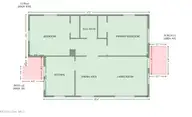 108 N Dickerson Street, Burgaw, NC 28425 — 2-bedroom home, Burgaw, NC, photo 15 of 33: GLA