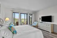590 Marina Drive E-5, Pine Knoll Shores, NC 28512 — 3-bedroom waterfront condo in Beacon's Reach, Pine Knoll Shores, NC, photo 11 of 31: Principal Bedroom with views