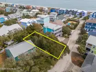 218 10 Water Oak Circle, Kure Beach, NC 28449 — waterfront lot in Fort Fisher, Kure Beach, NC, photo 17 of 25: mls-SW Corner - Low 6_1
