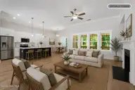 307 Coffman Drive Lot 130, Pikeville, NC 27863 — 3-bedroom home in Glenn Laurel, Pikeville, NC, photo 13 of 53: Glenn Laurel lot 130 living