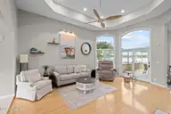 413 Pelican Harbor Road, Beaufort, NC 28516 — 3-bedroom waterfront home in Wards Creek Plantation, Beaufort, NC, photo 14 of 30: Living Area