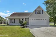 186 Windfield Lane, Holly Ridge, NC 28445 — 3-bedroom waterfront home in Kings Harbor, Holly Ridge, NC, photo 1 of 39