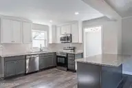 255 Foxcroft Road, Whispering Pines, NC 28327 — 3-bedroom home, Whispering Pines, NC, photo 9 of 31: Kitchen with Stainless Steel Appliances
