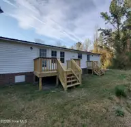 926 Railroad Street, Belhaven, NC 27810 — 3-bedroom manufactured home, Belhaven, NC, photo 18 of 18: 018 Rear View of Deck and porch