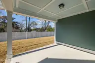 118 Pine View Boulevard, Beaufort, NC 28516 — 3-bedroom home in Beau Coast West, Beaufort, NC, photo 24 of 38: Covered Rear Porch