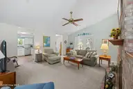 1311 Pelican Drive, New Bern, NC 28560 — 3-bedroom waterfront home in Fairfield Harbour, New Bern, NC, photo 8 of 52: Vaulted ceiling