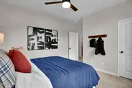1218 Sunwater Terrace, Leland, NC 28451 — 4-bedroom townhome in Grand Park, Leland, NC, photo 24 of 49: Bedroom 2 - Hyacinth BE - Grand Park