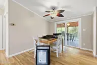 122 Lejeune Road, Cape Carteret, NC 28584 — 3-bedroom home in Bayshore Park, Cape Carteret, NC, photo 19 of 43: Dining