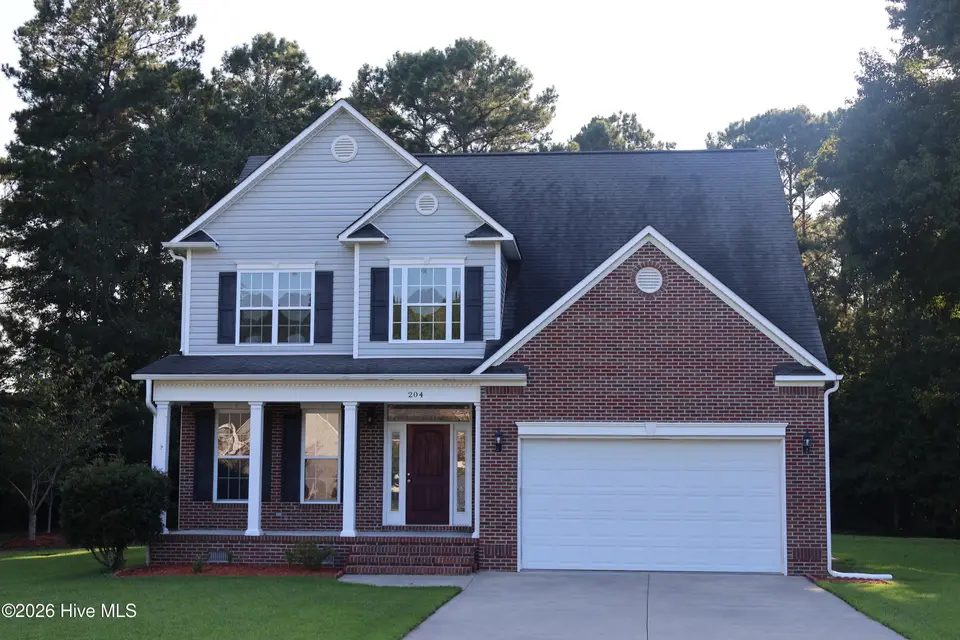 204 Mia Court, Maysville, NC 28555 — 4-bedroom home in Evans Crossing, Maysville, NC, photo 1 of 18