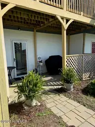 12 Eastern Shore Townhouses, Bridgeton, NC 28519 — 2-bedroom townhome in Eastern Shore Townhouses, Bridgeton, NC, photo 2 of 20: Patio