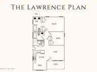 303 E James Street, La Grange, NC 28551 — 2-bedroom home, La Grange, NC, photo 2 of 22: Lawrence Left Floor Plan Storage