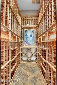 8660 River Road, Wilmington, NC 28412 — 5-bedroom waterfront home, Wilmington, NC, photo 15 of 65: Walk-in Wine Cellar