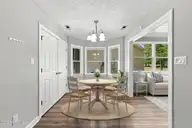 1122 Barkentine Drive, New Bern, NC 28560 — 3-bedroom waterfront home in Fairfield Harbour, New Bern, NC, photo 10 of 56: breakfast nook-virtually staged