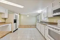 630 Dogwood Drive, Sunset Beach, NC 28468 — 3-bedroom manufactured home in Seaside Station, Sunset Beach, NC, photo 12 of 36: Kitchen