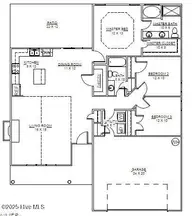 1019 Croaker Court, New Bern, NC 28562 — 3-bedroom home in Bluewater Rise, New Bern, NC, photo 6 of 16: Floor Plan
