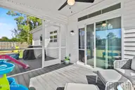1400 Gracies Way NE, Leland, NC 28451 — 3-bedroom home in Gracie's Place, Leland, NC, photo 14 of 16: Screened Porch