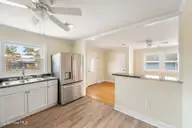 617 S 9th Street, Wilmington, NC 28401 — 3-bedroom home in Dawson-Castle Street, Wilmington, NC, photo 9 of 28: fridge with ice maker
