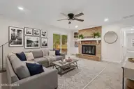 2900 Carey Road, Kinston, NC 28504 — 3-bedroom home, Kinston, NC, photo 9 of 22: LivingRoomVirtualStage