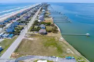 1980 Salter Path Road, Indian Beach, NC 28512 — waterfront lot, Indian Beach, NC, photo 1 of 6: East to West view