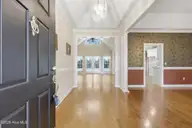 209 Small Drive, Elizabeth City, NC 27909 — 3-bedroom waterfront home in Newbegun Land, Elizabeth City, NC, photo 3 of 39: 209 Small View as you enter foyer