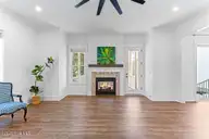 275 Hollycrest Drive, Pinehurst, NC 28374 — 5-bedroom home in Hollycrest, Pinehurst, NC, photo 16 of 46: Living Room with natural gas fireplace