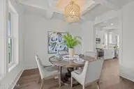 609 Cannonsgate Drive, Newport, NC 28570 — 4-bedroom waterfront home in Cannonsgate, Newport, NC, photo 13 of 41: Staged Formal Dining