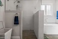 141 Clubhouse Road, Sunset Beach, NC 28468 — 4-bedroom home in Sea Trail Plantation, Sunset Beach, NC, photo 24 of 59: Master Shower