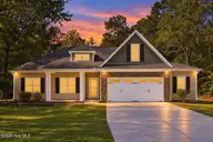 611 Weeping Willow Lane, Jacksonville, NC 28540 — 4-bedroom home in Blue Creek Estates, Jacksonville, NC, photo 2 of 51: Twilight