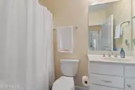 221 Woodlands Way Unit 21, Calabash, NC 28467 — 2-bedroom condo in Crow Creek, Calabash, NC, photo 21 of 39: Guest Bathroom