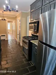 715 Evergreen Road, Rocky Mount, NC 27803 — 4-bedroom home in West Haven, Rocky Mount, NC, photo 13 of 42: Evergreen Kitchen View 2