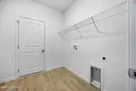 110 Eddie Drive, Burgaw, NC 28425 — 3-bedroom home in Pike Landing, Burgaw, NC, photo 13 of 15: Laundry 1