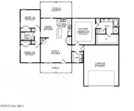 21 Oakbridge Way, Pikeville, NC 27863 — 3-bedroom home in Emerson Fields, Pikeville, NC, photo 5 of 31: Floorplanupdated