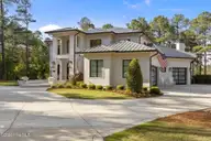 11 Elkton Drive, Pinehurst, NC 28374 — 4-bedroom waterfront home in Forest Creek, Pinehurst, NC, photo 3 of 71: Front of Home