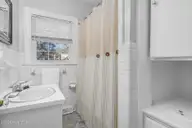 208 Clyde Avenue NW, Wilson, NC 27893 — 3-bedroom home in Cavalier Terrace, Wilson, NC, photo 14 of 29: Downstairs Bathroom