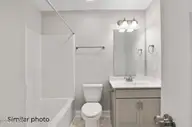 87 Loren Road, Hubert, NC 28539 — 2-bedroom townhome in Jack's Branch Townhomes, Hubert, NC, photo 15 of 19: Guest Bathroom