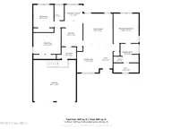 2405 Longleaf Drive W, Pinehurst, NC 28374 — 3-bedroom home in Village Acres, Pinehurst, NC, photo 4 of 41: 1-Floorplan_1