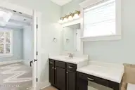 1454 Dunes Boulevard SW, Ocean Isle Beach, NC 28469 — 4-bedroom home in Retreat At OIB, Ocean Isle Beach, NC, photo 21 of 52: 2nd sink/dressing table