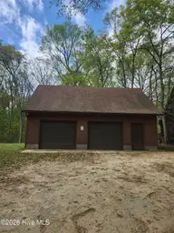 345 Rock Road, Goldsboro, NC 27534 — 2-bedroom waterfront home in Slick Rock Farms, Goldsboro, NC, photo 22 of 30: garagefrt