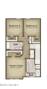7178 Copacabana Drive, Leland, NC 28479 — 3-bedroom townhome in Riverwalk Pointe, Leland, NC, photo 3 of 3